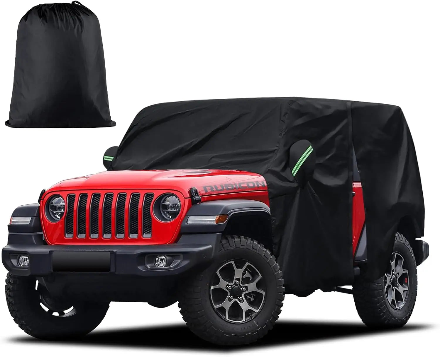 All-Season Waterproof 2-Door Jeep Wrangler Cover (1987-2025)