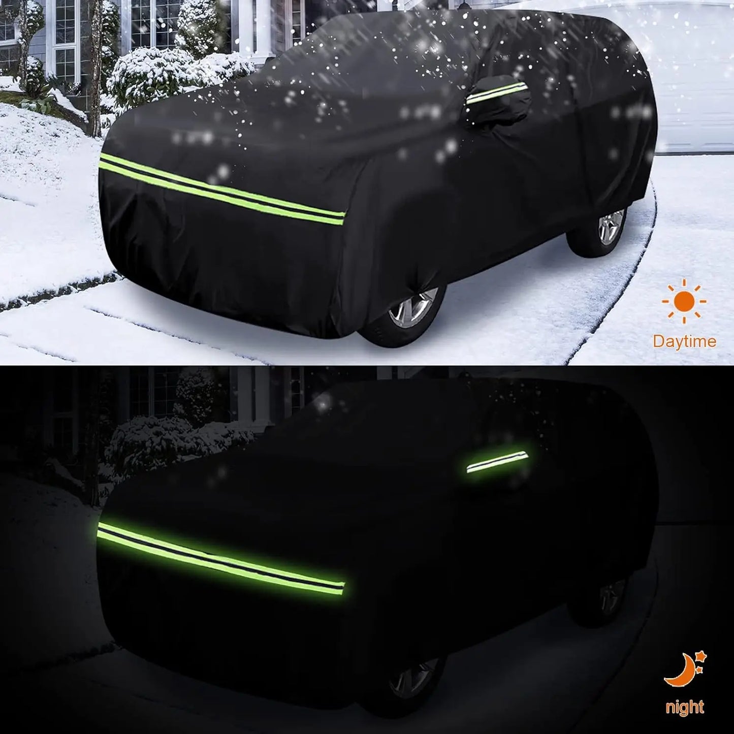 Waterproof Car Cover for Ford Focus Hatchback (1999-2025) - 6-Layer Protection