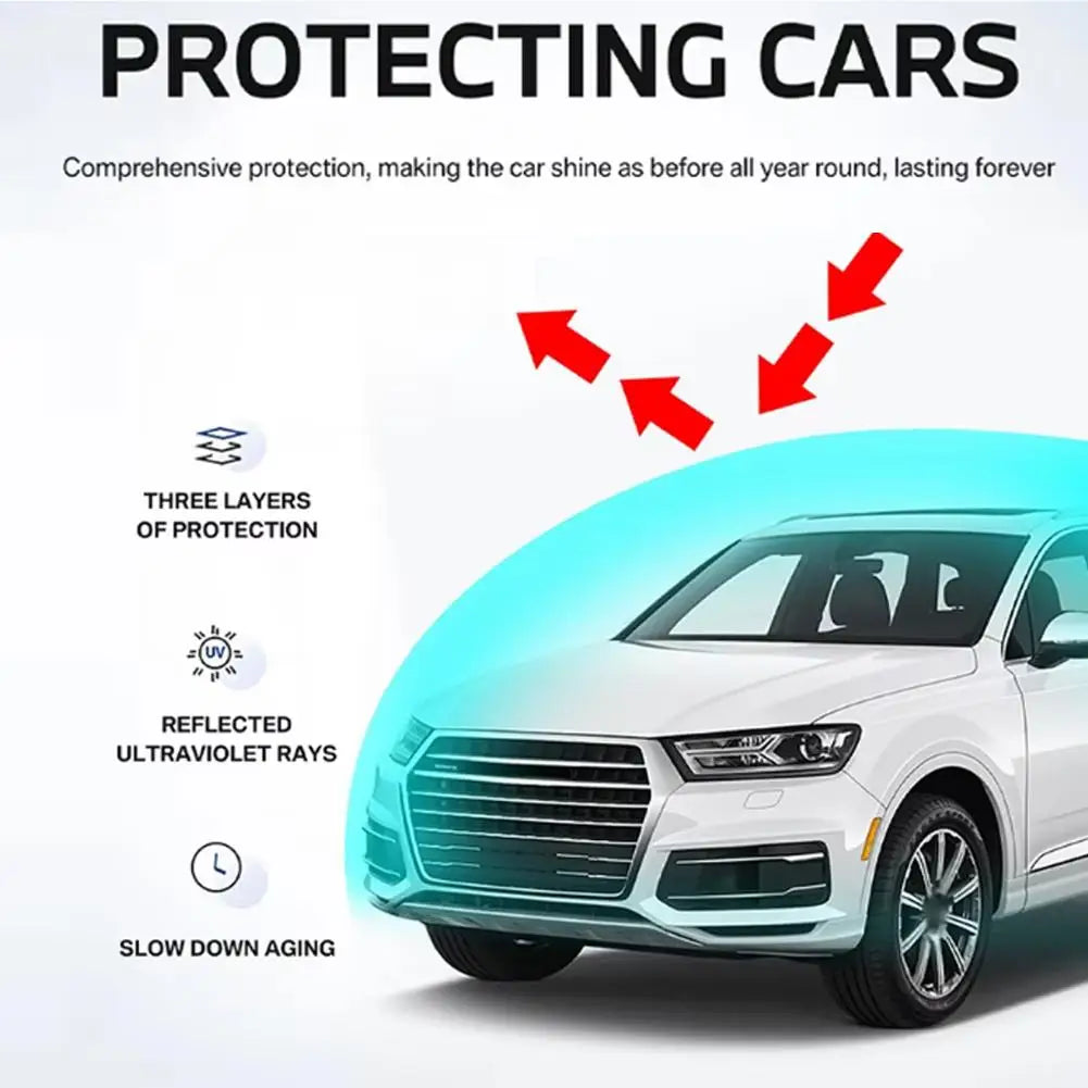 Universal Outdoor Car Cover - All Season Protection