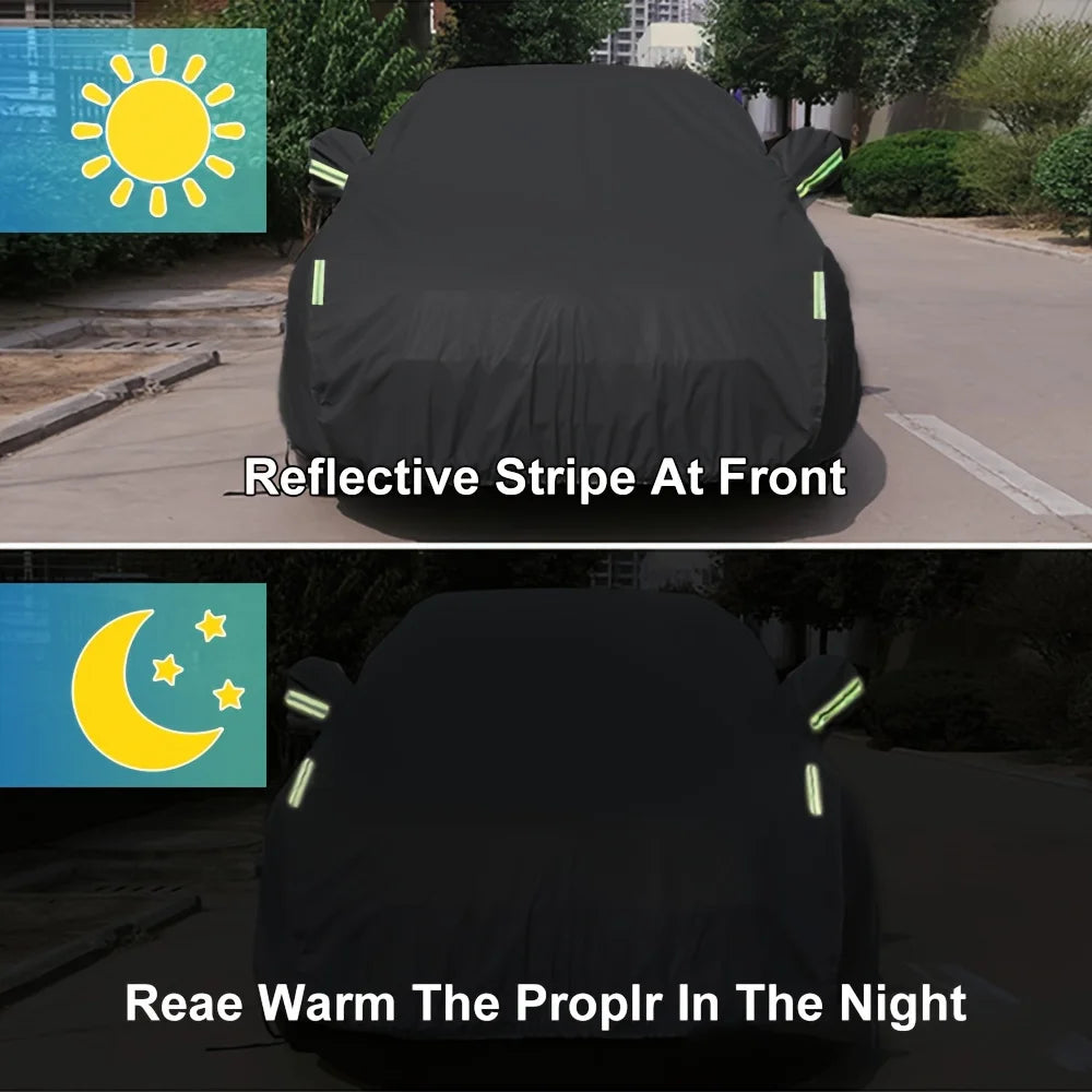 Universal SUV Sedan Car Cover - Waterproof, Dustproof, UV Protection